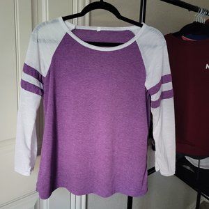 Womens baseball tee